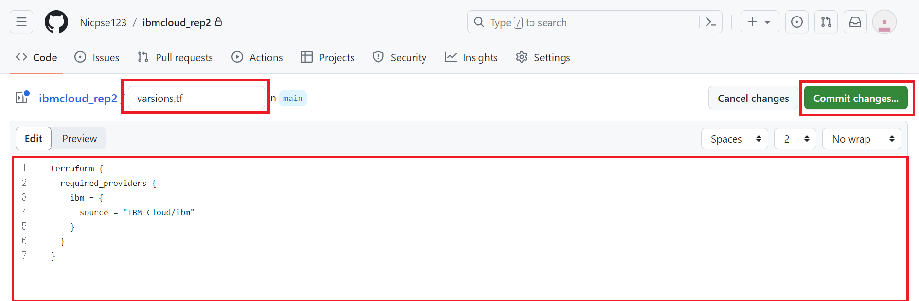 サンプルコードをコピー&ペースト