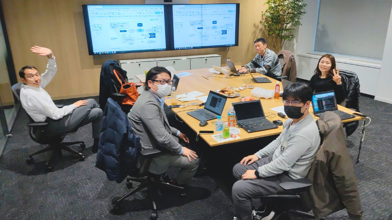 ミーティング風景